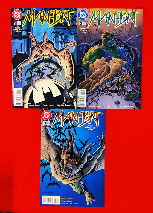 Man-Bat By Dc Comics | Complete #1-3
