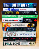 Thriller Mystery Suspense Fiction | Pack of 10 Books | Free Shipping | Free Bookmarks