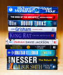 Thriller Mystery Suspense Fiction | Pack of 10 Books | Free Shipping | Free Bookmarks