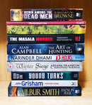 Thriller Mystery Suspense Fiction | Pack of 10 Books | Free Shipping | Free Bookmarks