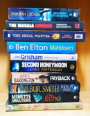 Thriller Mystery Suspense Fiction | Pack of 10 Books | Free Shipping | Free Bookmarks