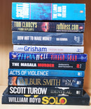 Thriller Mystery Suspense Fiction | Pack of 10 Books | Free Shipping | Free Bookmarks