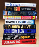 Thriller Mystery Suspense Fiction | Pack of 10 Books | Free Shipping | Free Bookmarks