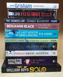 Thriller Mystery Suspense Fiction | Pack of 10 Books | Free Shipping | Free Bookmarks