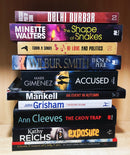 Thriller Mystery Suspense Fiction | Pack of 10 Books | Free Shipping | Free Bookmarks