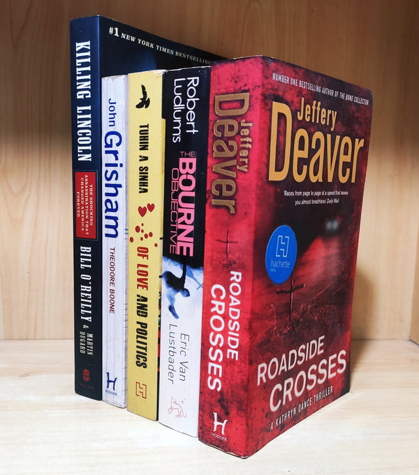 Thriller Mystery & Suspense Novels | Set of 5 Books | Condition: New | FREE Shipping & Bookmarks