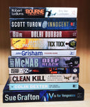 Thriller Mystery Suspense Fiction | Pack of 10 Books | Free Shipping | Free Bookmarks