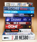 Thriller Mystery Suspense Fiction | Pack of 10 Books | Free Shipping | Free Bookmarks