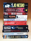 Thriller Mystery Suspense Fiction | Pack of 10 Books | Free Shipping | Free Bookmarks