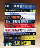 Thriller Mystery Suspense Fiction | Pack of 10 Books | Free Shipping | Free Bookmarks