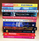 Pack of 10 Mixed Fiction Books | Good Condition | Free 5 Bookmarks | Free Shipping