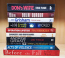 Thriller Mystery Suspense Fiction | Pack of 10 Books | Free Shipping | Free Bookmarks