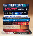 Thriller Mystery Suspense Fiction | Pack of 10 Books | Free Shipping | Free Bookmarks