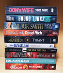 Thriller Mystery Suspense Fiction | Pack of 10 Books | Free Shipping | Free Bookmarks