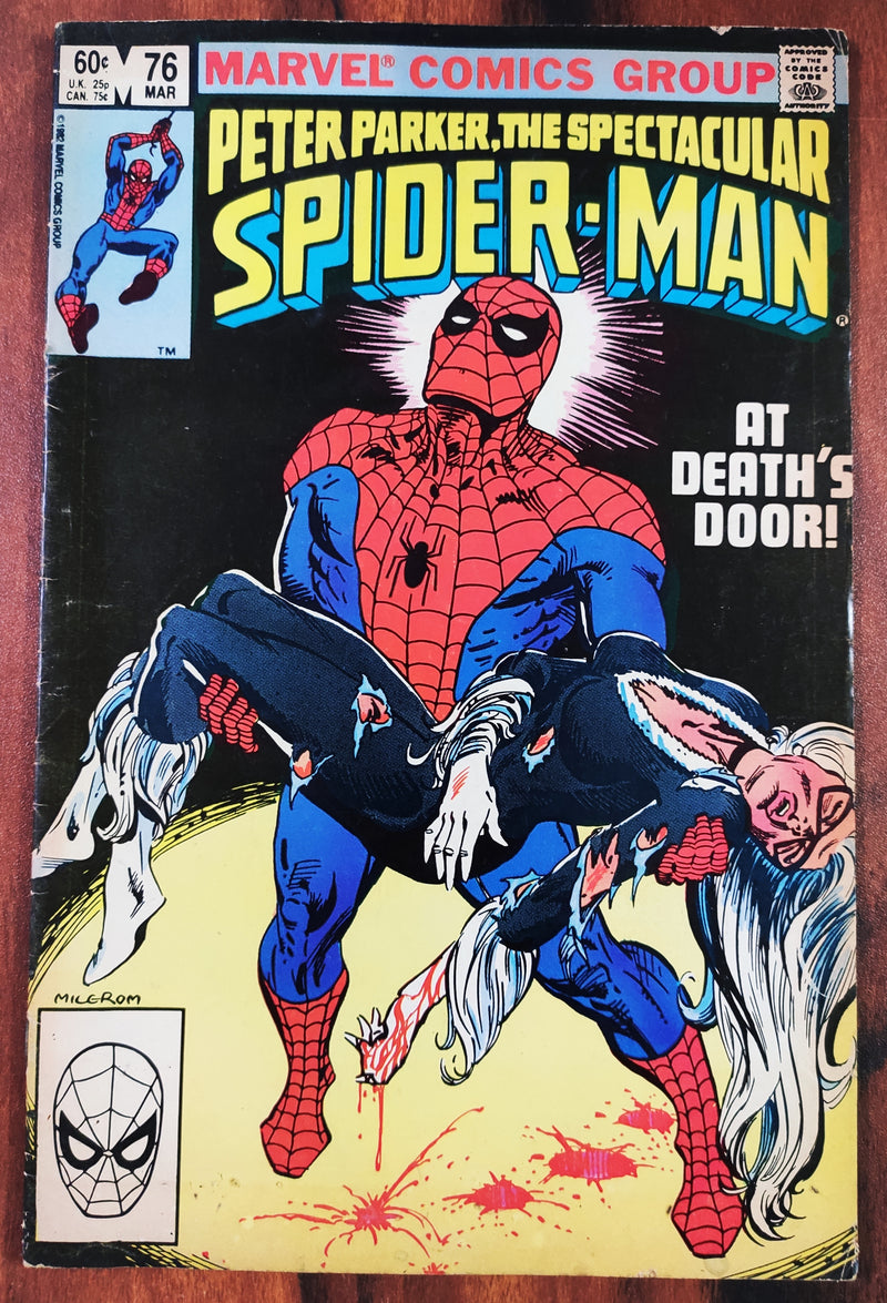 Spiderman | Old-Vintage 1980s Comic Books by DC & Marvel | Condition: Good| Year:1980s