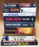 Thriller Mystery Suspense Fiction | Pack of 10 Books | Free Shipping | Free Bookmarks