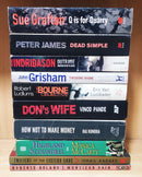 Thriller Mystery Suspense Fiction | Pack of 10 Books | Free Shipping | Free Bookmarks