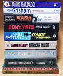 Thriller Mystery Suspense Fiction | Pack of 10 Books | Free Shipping | Free Bookmarks