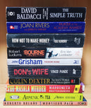 Thriller Mystery Suspense Fiction | Pack of 10 Books | Free Shipping | Free Bookmarks
