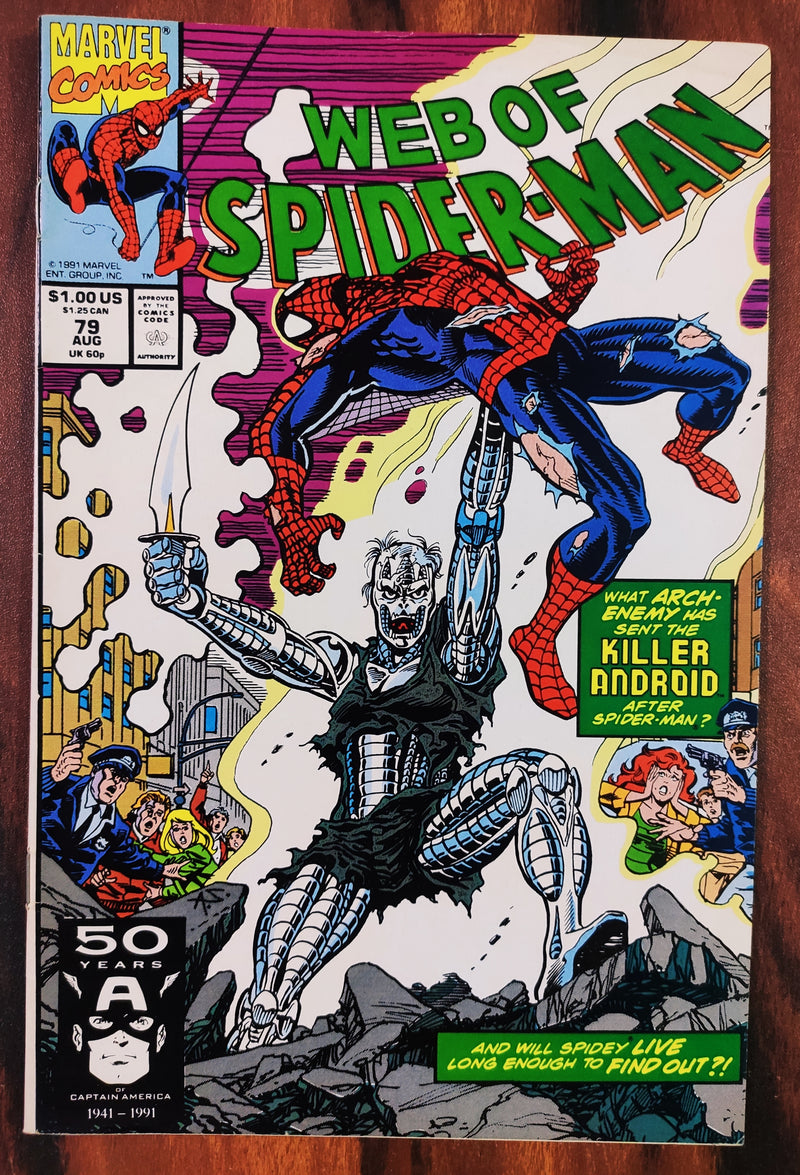 Spiderman | Old-Vintage 1990s Comic Books by DC & Marvel | Condition: Good