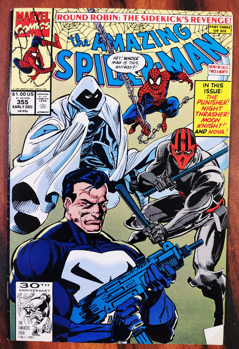 Spiderman | Old-Vintage 1990s Comic Books by DC & Marvel | Condition: Good