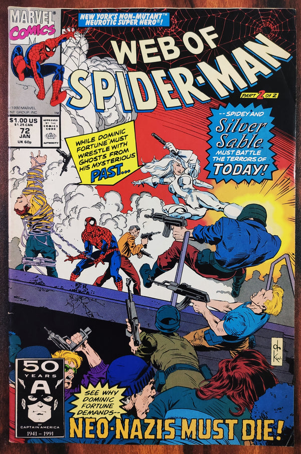 Spiderman | Old-Vintage 1990s Comic Books by DC & Marvel | Condition: Good