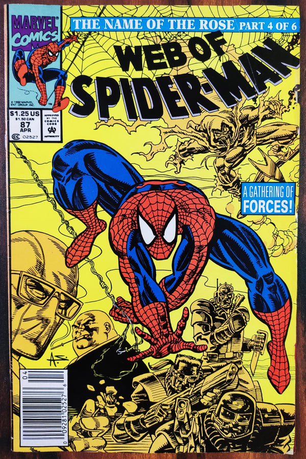 Spiderman | Old-Vintage 1990s Comic Books by DC & Marvel | Condition: Good