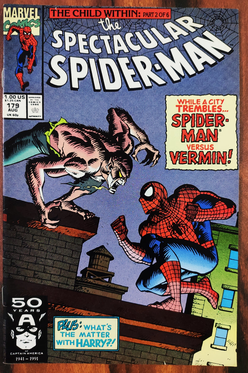 Spiderman | Old-Vintage 1990s Comic Books by DC & Marvel | Condition: Good