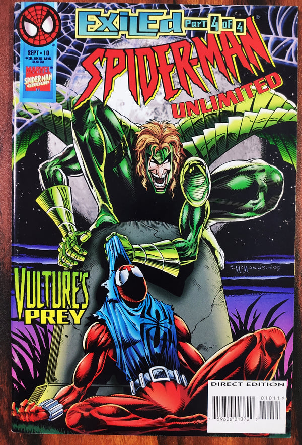 Spiderman | Old-Vintage 1990s Comic Books by DC & Marvel | Condition: Good