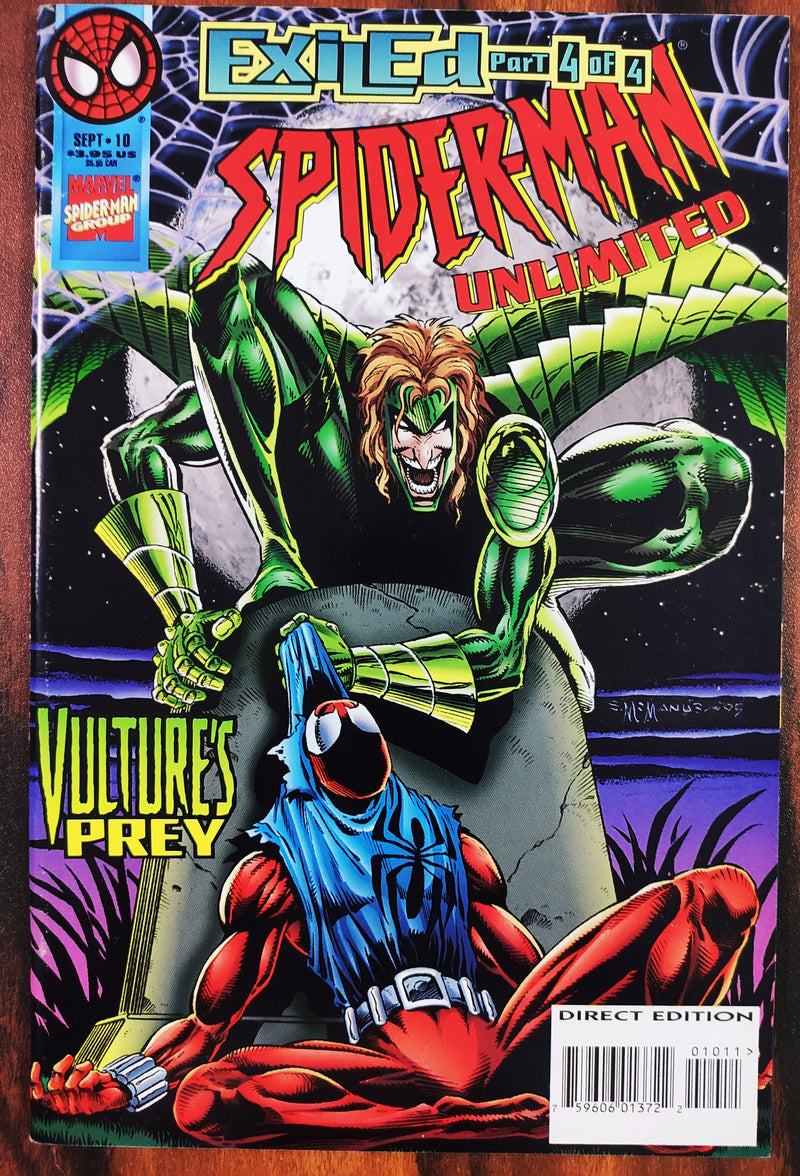Spiderman | Old-Vintage 1990s Comic Books by DC & Marvel | Condition: Good