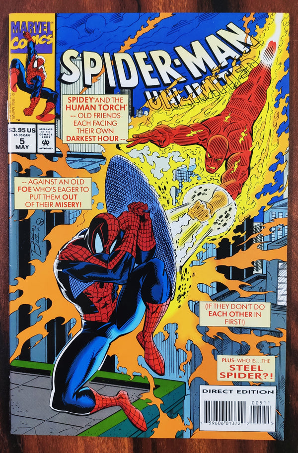 Spiderman | Old-Vintage 1990s Comic Books by DC & Marvel | Condition: Good