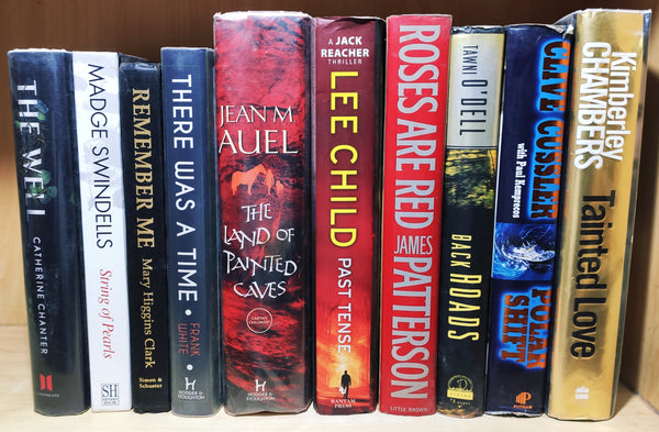 (Hardbound) Crime & Thriller Mystery Fiction | Lot of 10 Books | FREE Delivery & Bookmarks