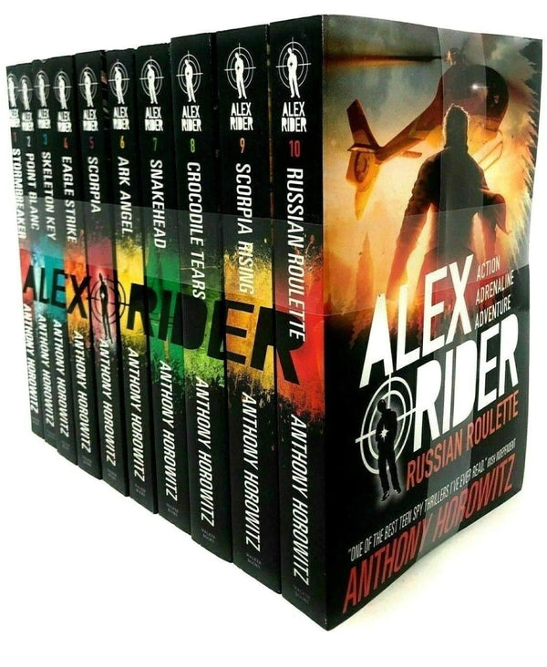 Alex Rider by Anthony Horowitz | Complete Set of 1-10 Volumes | Condition: New |
