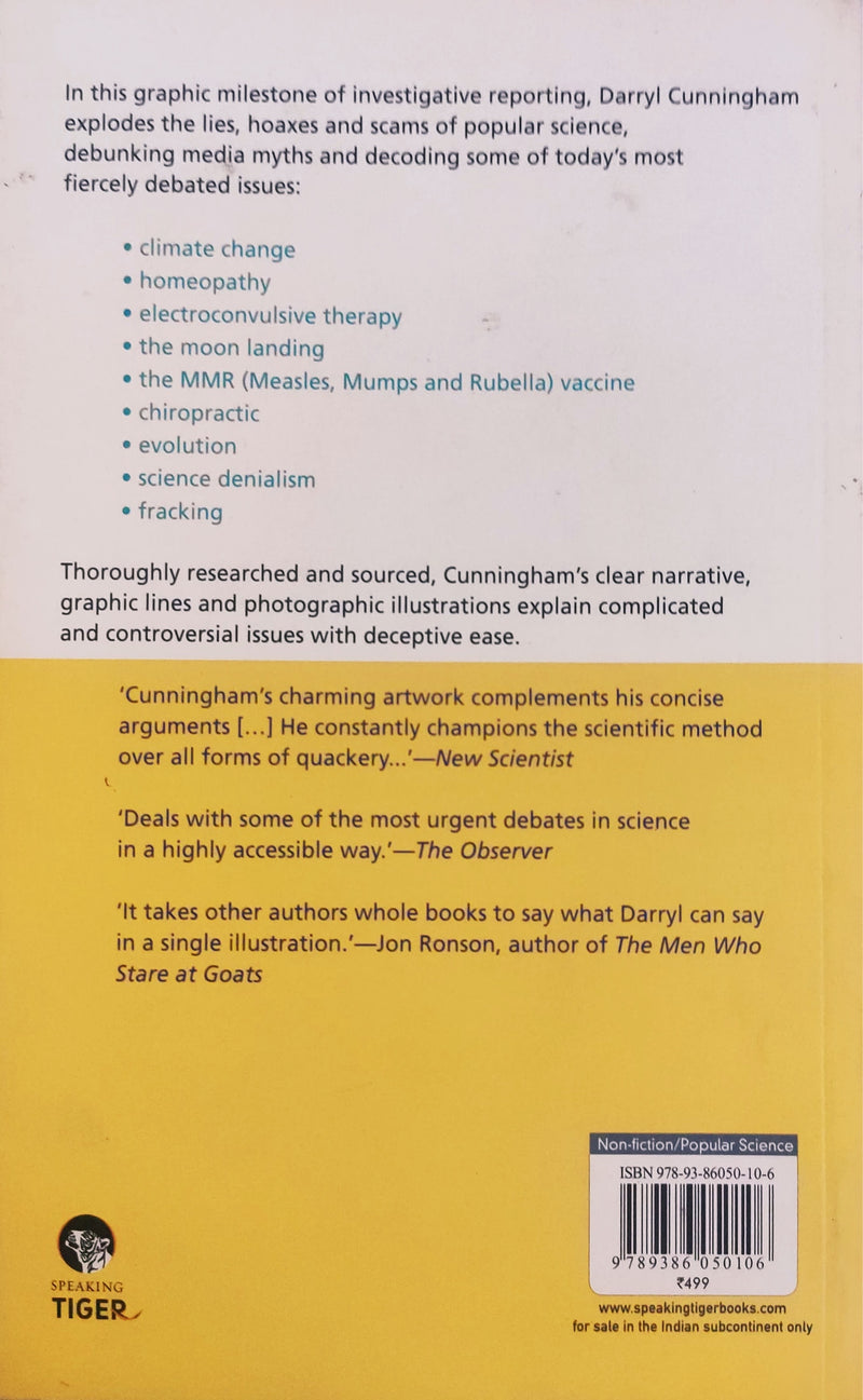 Science Tales by Darryl Cunningham | Graphic Novel | Trade Paperback | Pages: 200