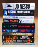 Thriller Mystery Suspense Fiction | Pack of 10 Books | Free Shipping | Free Bookmarks