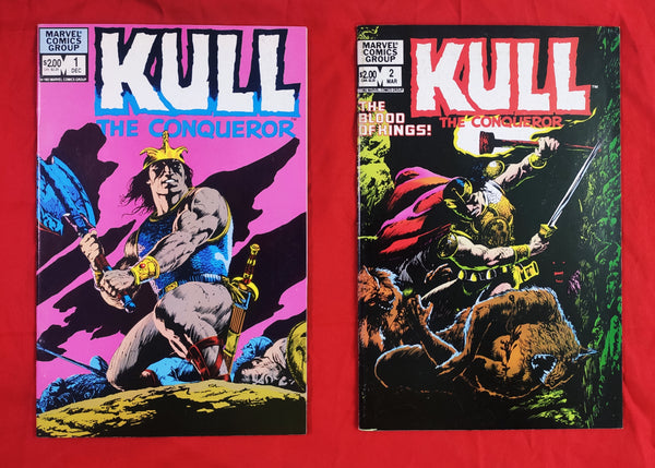 Kull The Conqueror by Marvel Comics | Complete Set #1-2