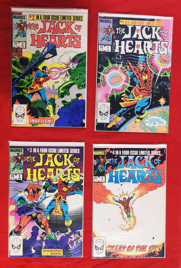 The Jack Of Hearts   by Marvel  Comics | Complete Set #1-4