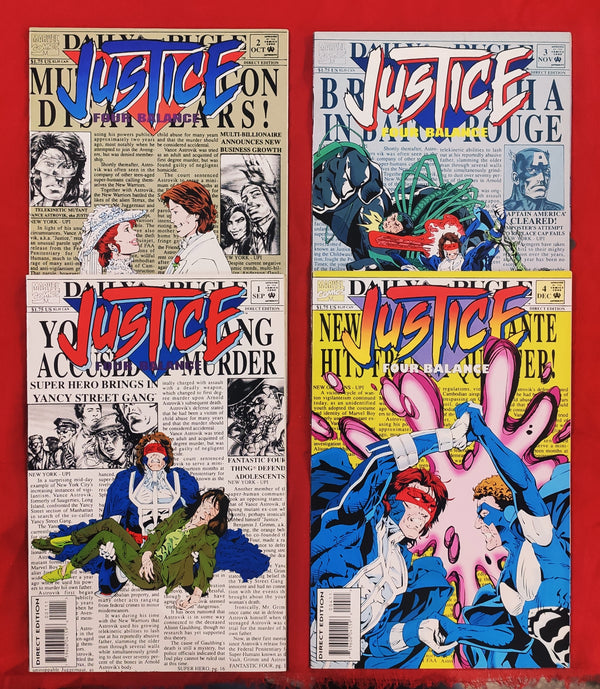 Jutice by  Marvel Comics | Complete Set #1-4