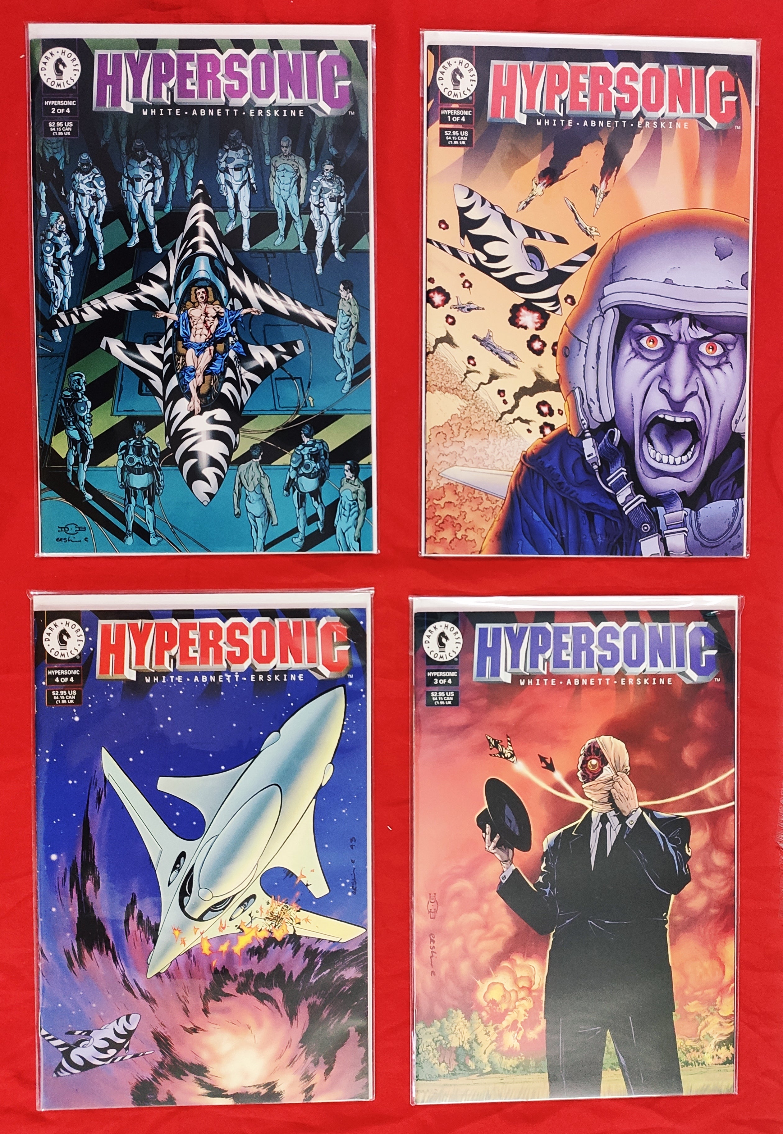 Hypersonic by Dark Horse Comics | Complete Set #1-4