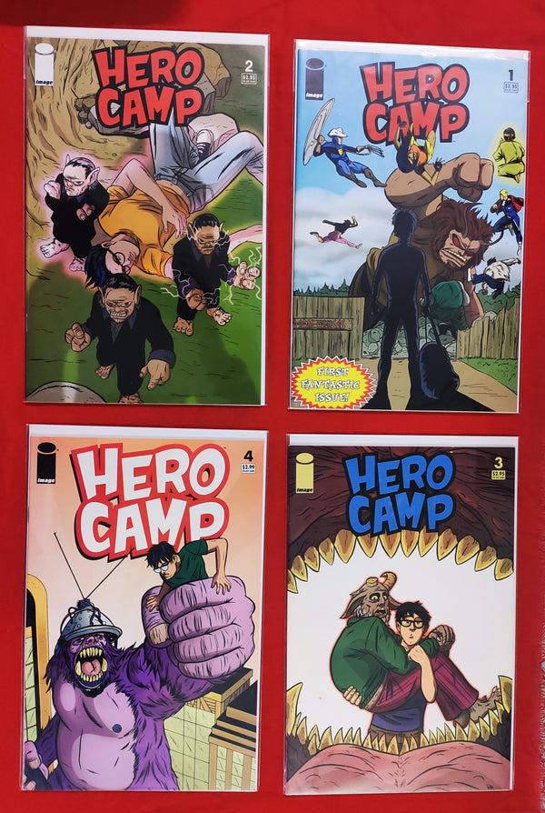 Hero Camp  by  Image   Comics | Complete Set #1-4