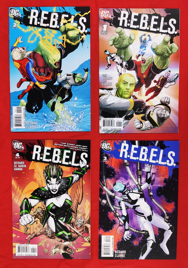 R.E.B.E.L.S   by  Dc  Comics | Complete Set #1-4