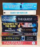 Crime & Thriller by Bestselling Foreign Authors | Pack of 8 Books | FREE Delivery & Bookmarks