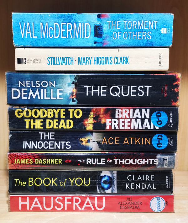 Crime & Thriller by Bestselling Foreign Authors | Pack of 8 Books | FREE Delivery & Bookmarks