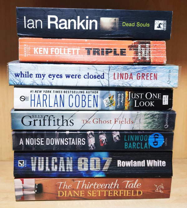 Crime & Thriller by Bestselling Foreign Authors | Pack of 8 Books | FREE Delivery & Bookmarks