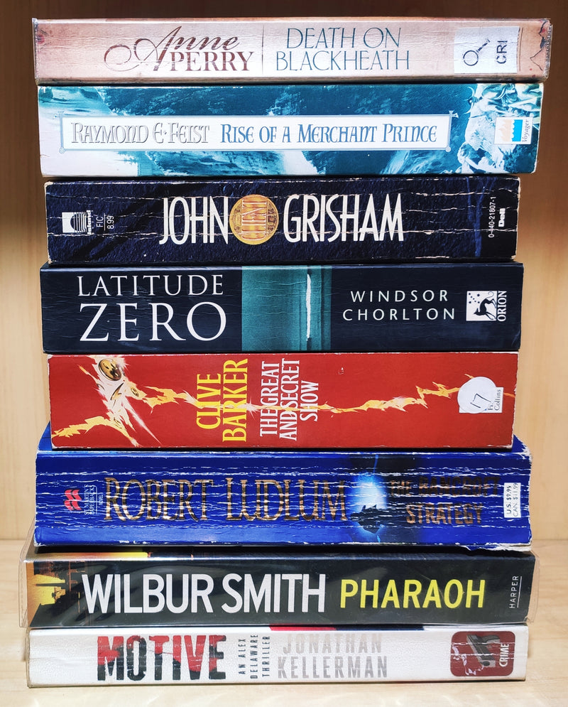 Crime & Thriller by Bestselling Foreign Authors | Pack of 8 Books | FREE Delivery & Bookmarks