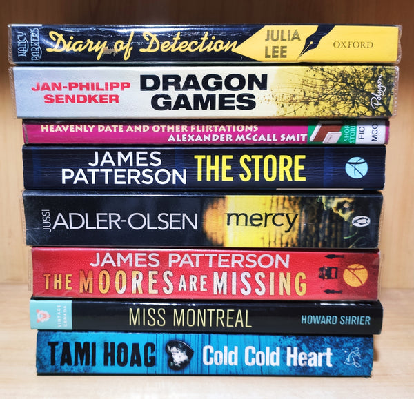 Crime & Thriller by Bestselling Foreign Authors | Pack of 8 Books | FREE Delivery & Bookmarks