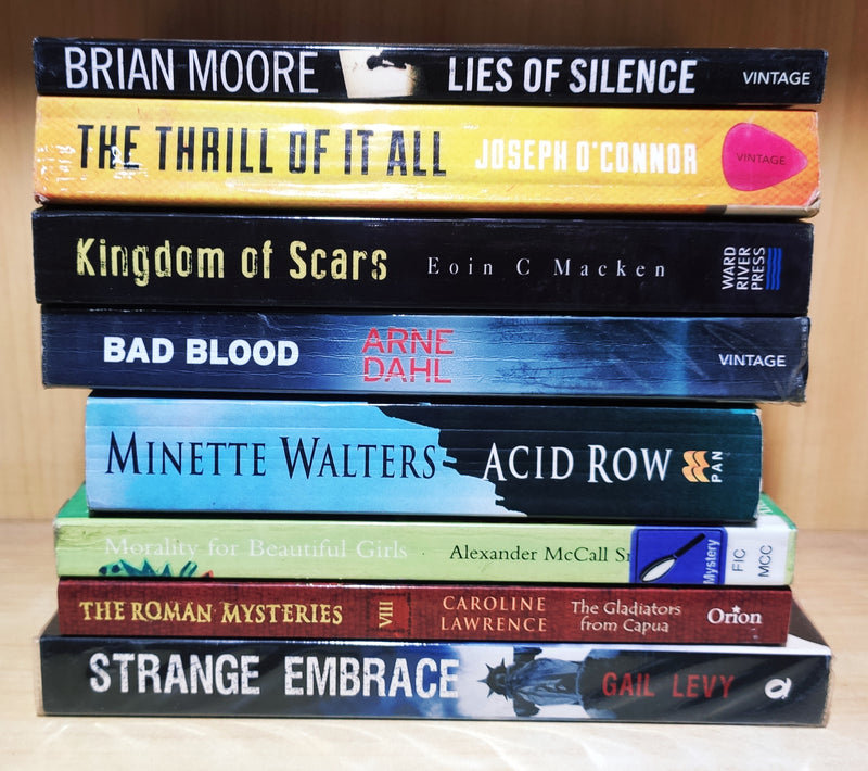 Crime & Thriller by Bestselling Foreign Authors | Pack of 8 Books | FREE Delivery & Bookmarks