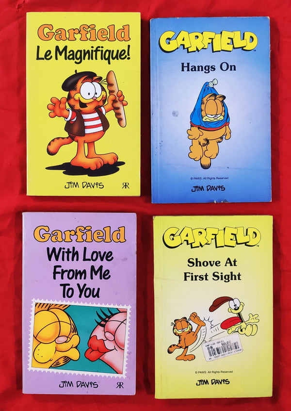 Garfield | Old Vintage Collection of 4 Comic Books | Condition: Used Good