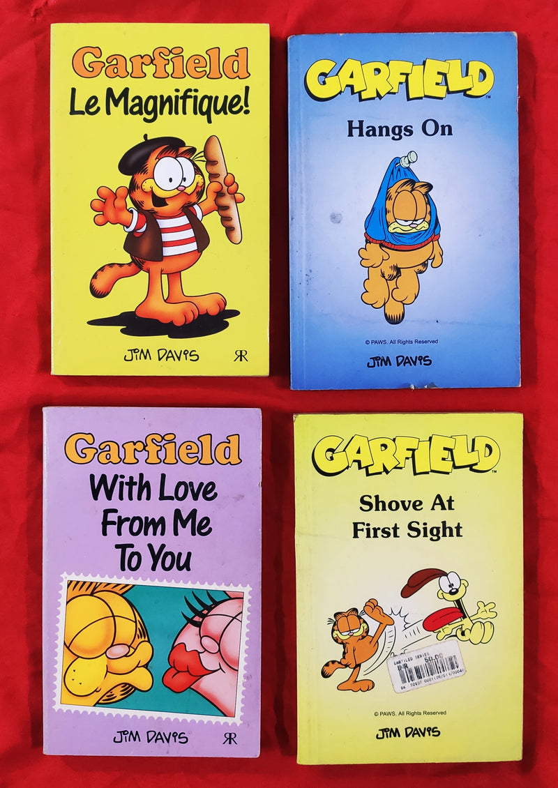 Garfield | Old Vintage Collection of 4 Comic Books | Condition: Used Good