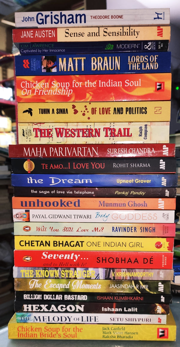 Lot of 20 Bestselling Books | Condition: New | Set of 20 Books | FREE 15 Bookmarks | FREE Delivery